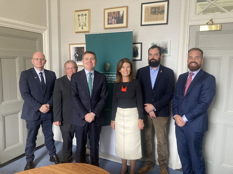 CIC meet with Minister Paschal Donohoe Re the introduction of Net Contribution Clauses